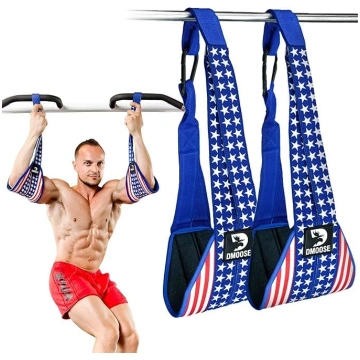 DMoose Fitness Hanging Abdominal Straps for Pull-U