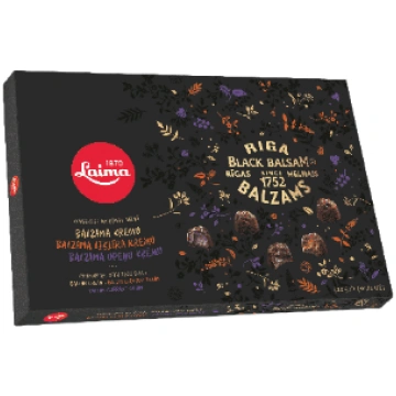 Konfekšu izlase Rīgas melnā balzāma 420g