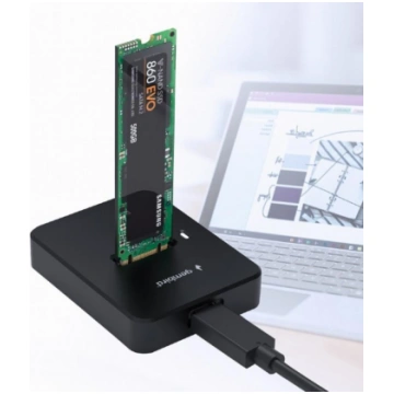 Dokstacija Gembird Desktop USB Type-C M.2 SATA & N