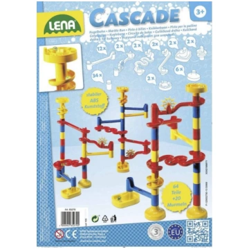 Cascade Marble track Kiga with 20 balls