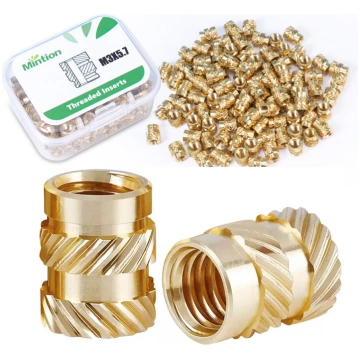 Mintion M3 x 5,7mm x 4,6mm Threaded Insert Set - 1