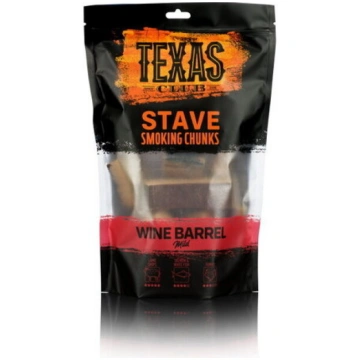 Ozolkoka vīna mucas kūpināšanas bloki Texas Club, 