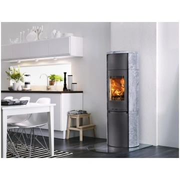Tērauda plīts Contura C590T Style, melna ar ziepja