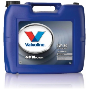 Eļļa Valvoline SYNPOWER FE 5W30; 20 l