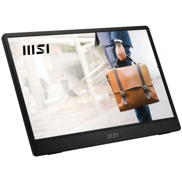 MSI PRO MP161DE E2, LED monitor -15.6 - dark grey,