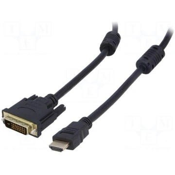 Cable | HDMI 1.4 | DVI-D (24+1) plug,HDMI plug | 1