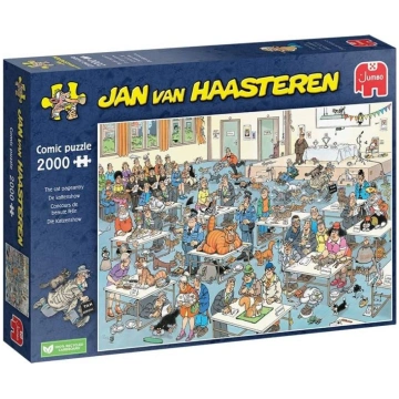 Jan van Haasteren - The cat pageantry (2000 pieces