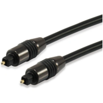 Equip Audiokabel optisches Toslink St/St 1.8m schw