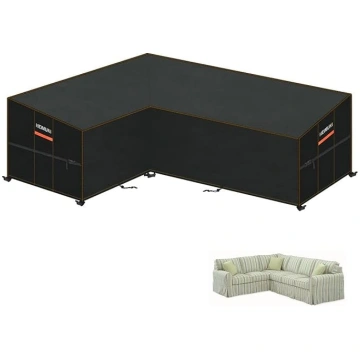 Garden Furniture Cover for L-Shape Sofas Waterproo
