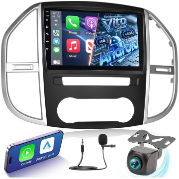 [4G + 64G] Android auto radio priekš Mercedes Benz