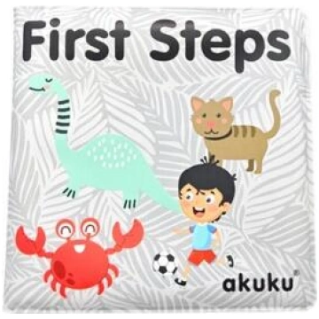 Grāmatiņa ar pīkstuli FIRST STEPS A0477 AKUKU