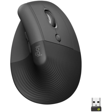Logitech Lift for Business - vertical mouse - Blue
