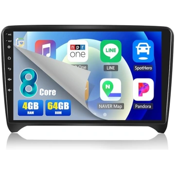 [8Core 4G + 64G] CAMECHO Android 13 auto radio Aud