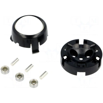 Ball casters | Kit: ball,housing | screw | Ø: 34mm