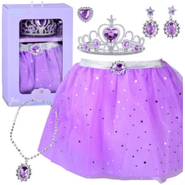 Bērnu Mēness princeses kostīms, violets Nav norādī
