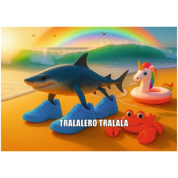 TREFL BRAINROT Puzle Tralalero Tralala, 200 gab