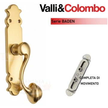 Cremonese in ottone lucido massiccio Valli & Colom