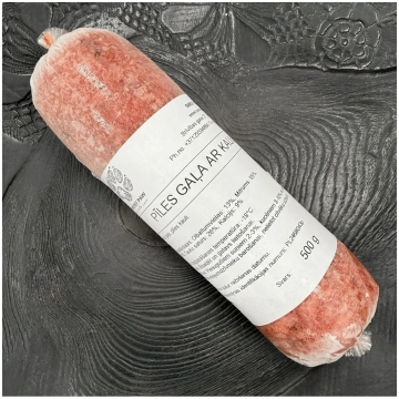 SWISSY RAW - PĪLES gaļa ar kauliem, 500gr SWISSY P