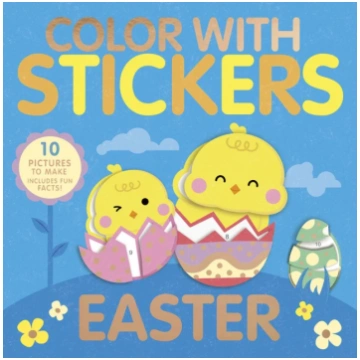 Color With Stickers: Easter Mary Butler