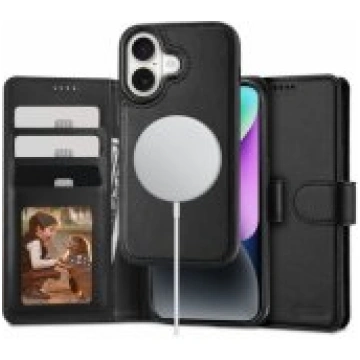 Tech-Protect "Wallet Magsafe Case iPhone 16" Black