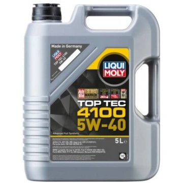 5L 5W-40 Top Tec 4100 Motoreļļa LIQUI MOLY LIQUI M