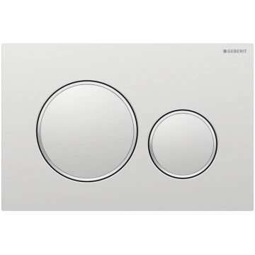 Geberit Placca di comando "SIGMA 20" ROUND Cromata