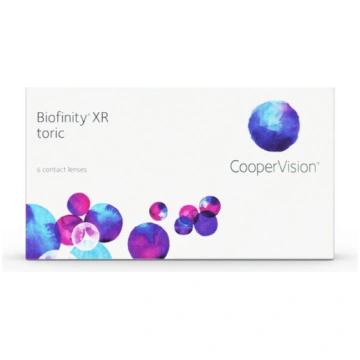 Biofinity XR mēneša kontaktlēcas (3 lēcas)
