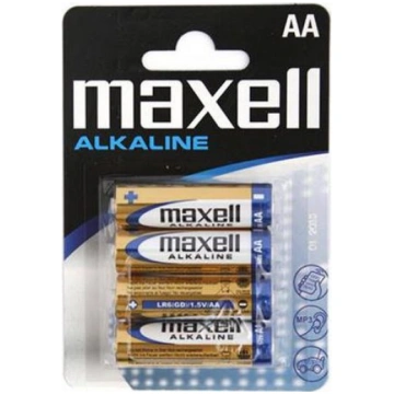 Maxell Bateria Aa / R6 4 gab