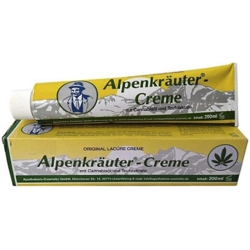 Alpu augu krēms Alpenkräuter® ar kaņepju eļļu/ Har