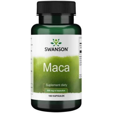 SWANSON Maca 500 mg (100 kapsulas)