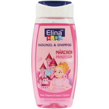 Dušas želeja un šampūns ELINA kids Princess 250ml