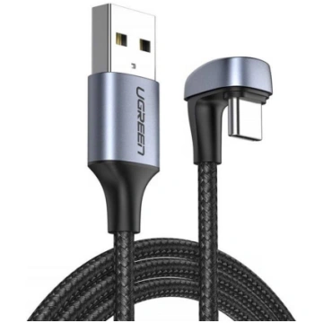 Ugreen nylon angled cable USB cable - USB Type C 1