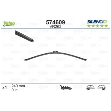 Logu slotiņa Valeo Silencio CITROËN C5 III univers