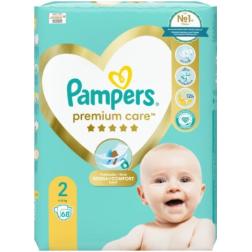 PAMPERS Premium Care autiņbiksītes S2 N68