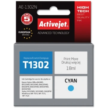 Activejet AE-1302N tinte (Epson T1302 aizvietotāja