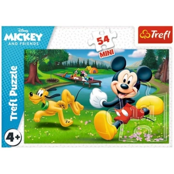 Mini puzle “Mikipele” Trefl, 54 d