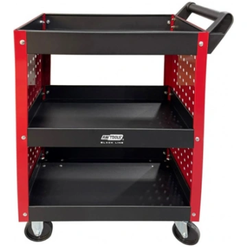AW METAL WORKSHOP TROLLEY 3 LEVELS + PERFORATION N
