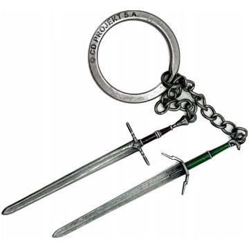 Good Loot - The Witcher 3 Geralt Two Swords Keycha
