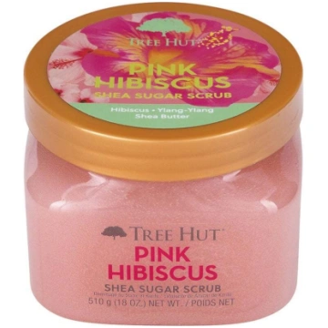 Ķermeņa skrubis Tree Hut Pink Hibiscus, 510 g