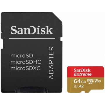 Sandisk memory card microSDXC 64GB Extreme Action 