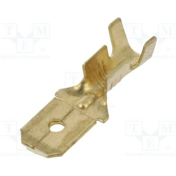 Terminal: flat; 6.3mm; 0.8mm; male; 1÷2.5mm2; crim