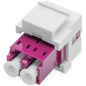 Digitus Fiber optic LC/LC duplex coupler, Multimod