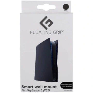 Floating Grip PS5 Wall Mount Black
