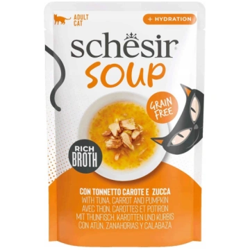 Schesir Soup, Barība Mitrā, Kaķiem, Zupa Tuncis Un