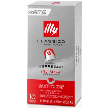 ILLY Classico Medium Roast Nespresso kafijas kapus