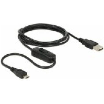 DELOCK 84803 USB-A/ Micro-USB 1.5m Black vads 8480