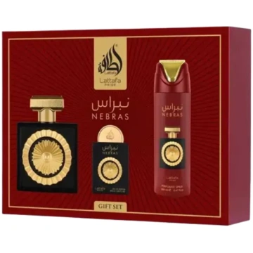 Lattafa Pride Nebras Gift Set EDP smaržas 3 gab. F