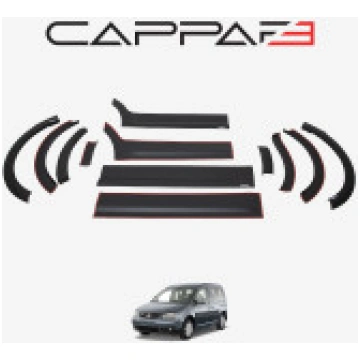 Virsbūves paplašinātāju uzlikas VW CADDY ar vienu 