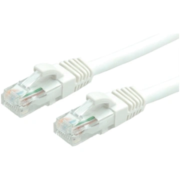 Value UTP Patch Cord Cat.6A (Class EA), white, 0.5