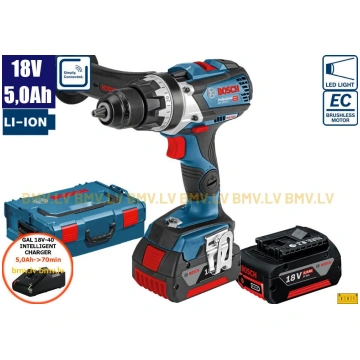 Urbjmašīna/Skrūvgriezis Bosch GSR 18V-110 C (2x5,0